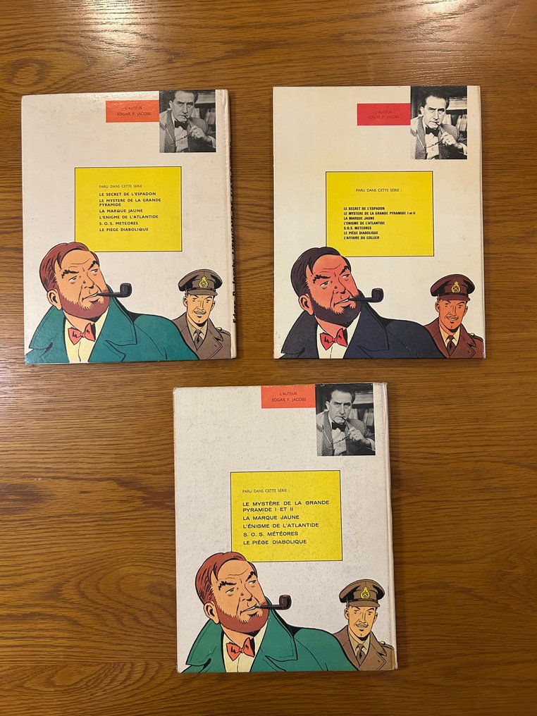 Blake et Mortimer - 3x C - EO/Ré - 3 Album - 1964/1967 #1.0