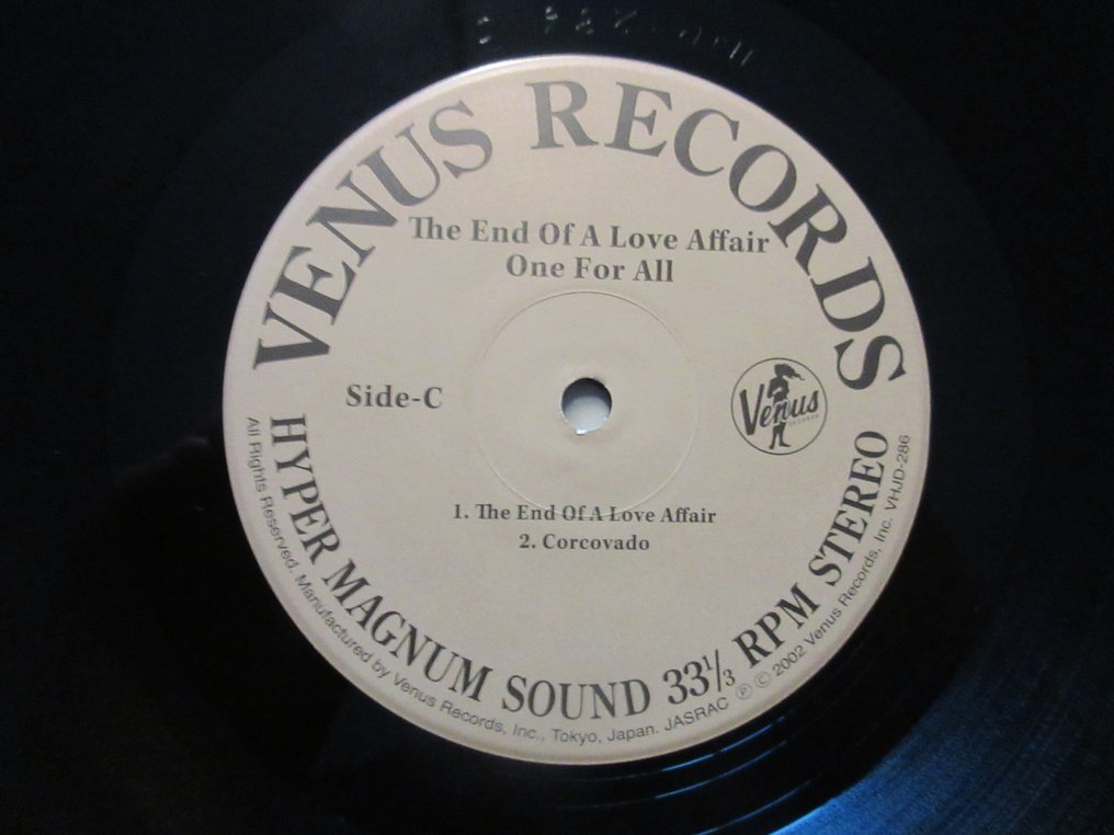 One for all - The End Of A Love Affair - Limited edition - 2 x LP 專輯(雙專輯) - 日式唱碟 - 2024 #4.3