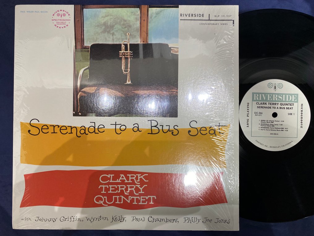 Clark Terry - Serenade To A Bus Seat - Yksittäinen vinyylilevy - 1985 #1.0