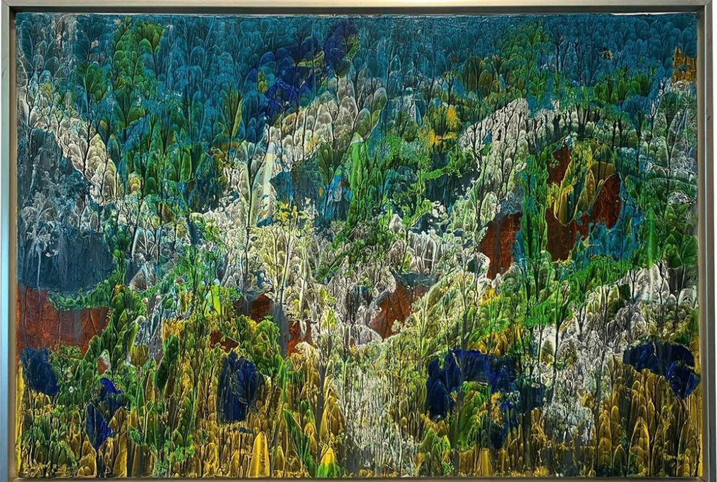 Nguyen Hieu - Exubérance Végétale 80 x 120 cm #1.0