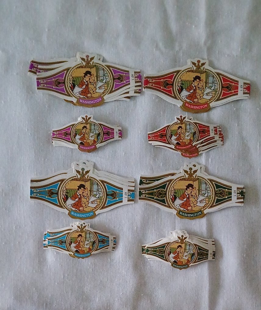 Kuifje , Tintin - Washington - 120 Fazzoletti di sigaro #1.0