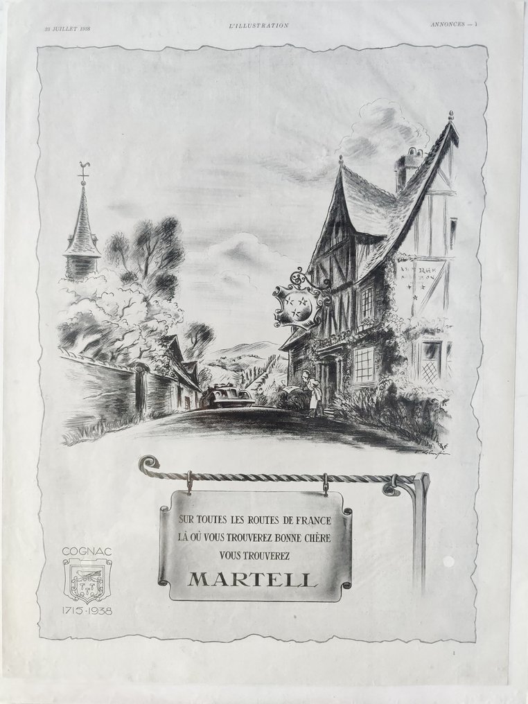 Yves Betin - Martell - MARTELL - 1930s #2.1