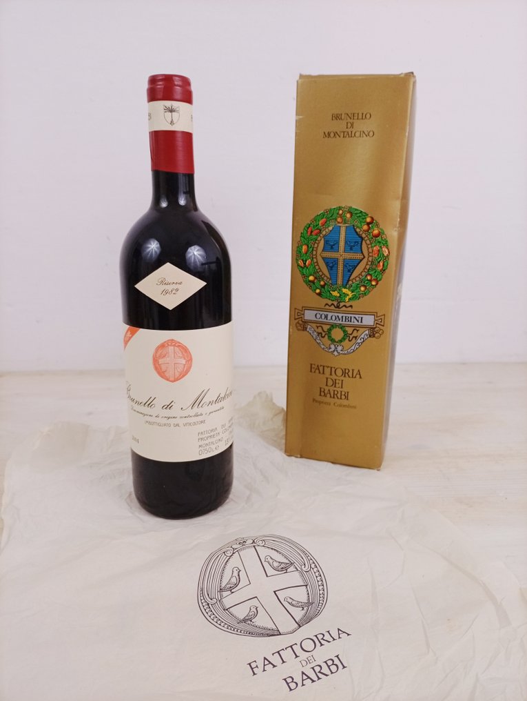 1982 Fattoria dei Barbi, Vigna del Fiore - 蒙达奇诺·布鲁奈罗 Riserva - 1 Bottle (0.75L) #1.0