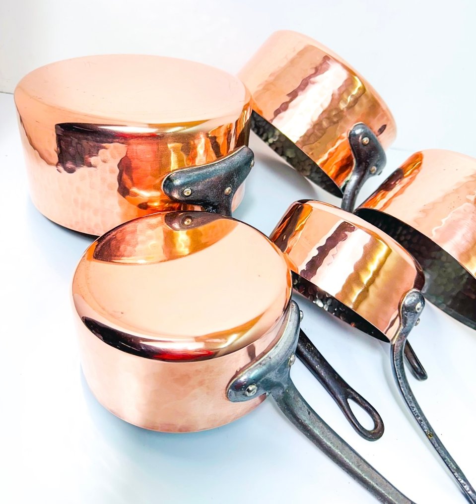 Casseroles professionnelles - Grydesæt - Kobber - Frankrig #2.1