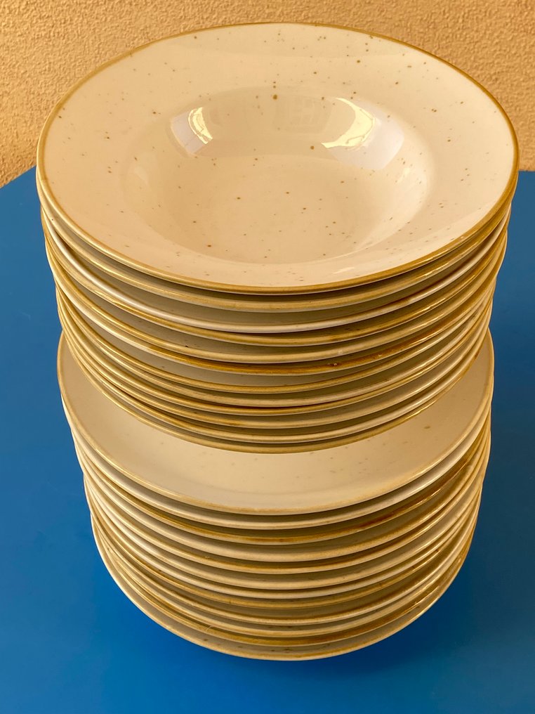 Sangi Hospitality Java - Serviciu de masă pentru 12 (24) - Porțelan - Design complet și actual #1.0