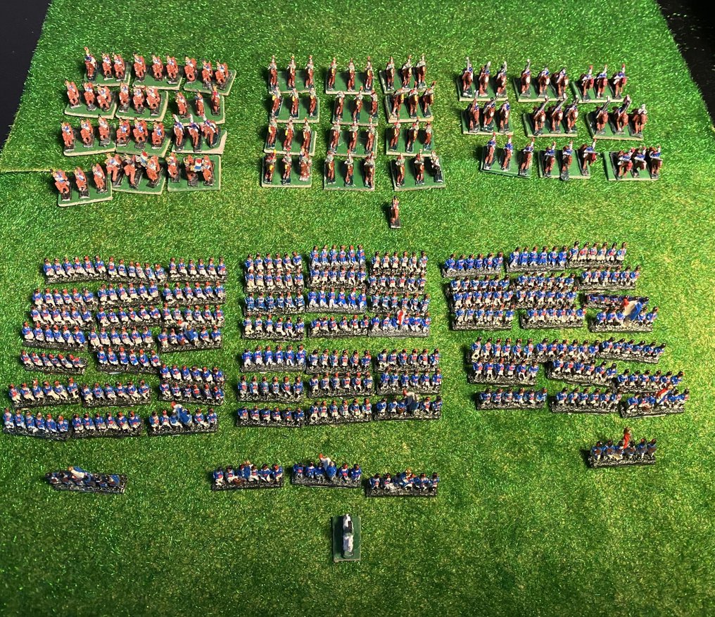 Brand Unknown - Toy soldier Riproduzioni esercito napoleonico (fanterie e cavalleria) in piombo - 2000-2010 #1.0