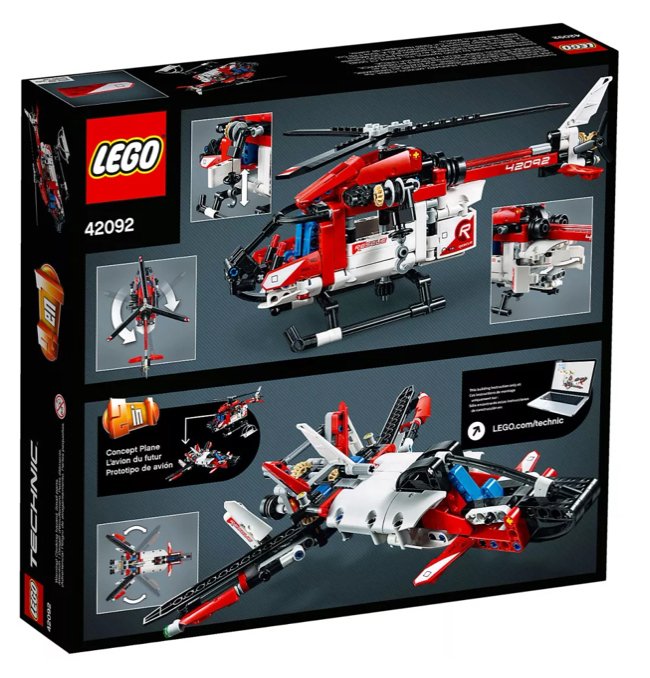Lego Σετ - 42092 - Technic - Rescue Helicopter #1.0