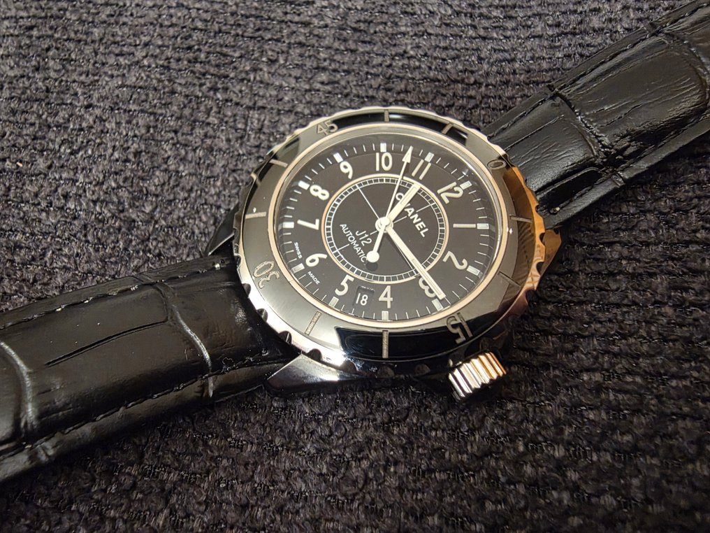 Chanel - No reserve! J12 Date - 沒有保留價 - H0970 - 男士 - 2000-2010 #2.1