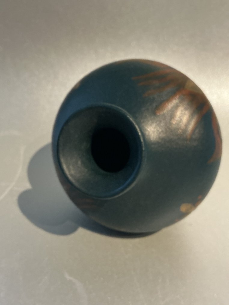 Waarschijnlijk de Distel - Vase - Fajance, circa 1920 - 1930 #4.3