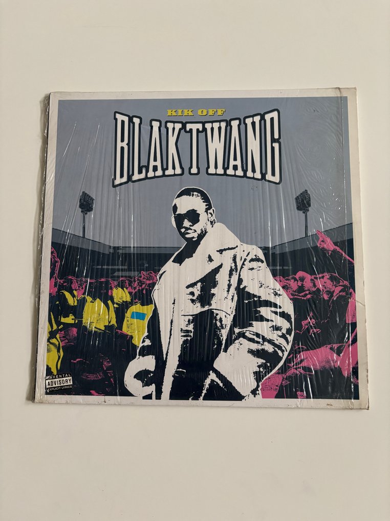 Blak Twang, Banksy Art Cover - Kik Off, Trixstar, So Rotton - Vinylplate - 2002 #1.0