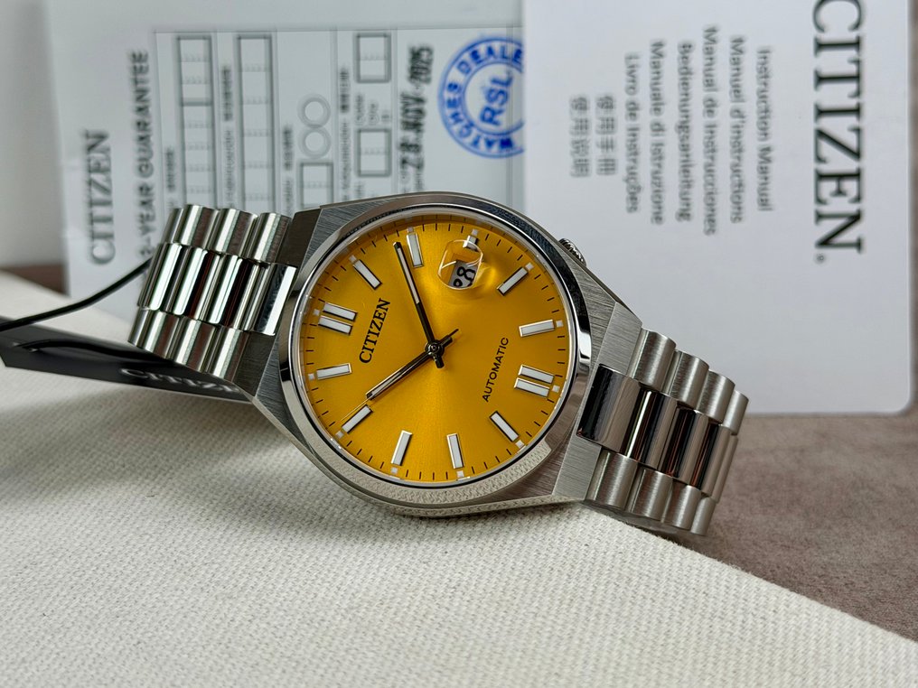 Citizen - Tsuyosa Automatic Yellow Date - No reserve price - NJ0150-81Z - Men - 2020+ #4.3