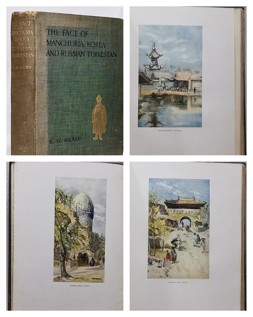 Emily Georgiana Kemp - The Face of Manchuria, Korea, and Russian Turkestan - 1910 #1.0