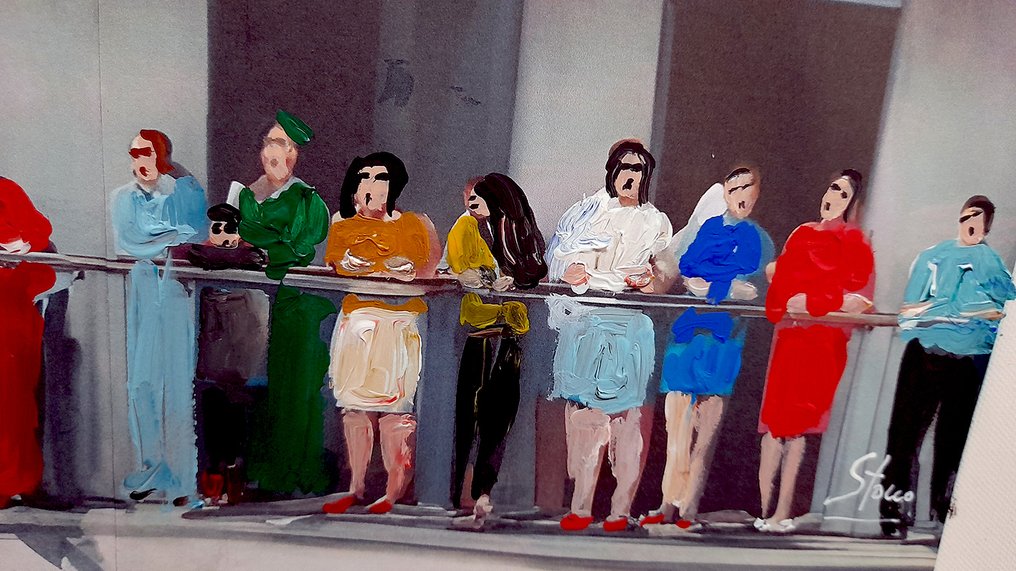 Giorgio Stocco - Condominium party 21- opera unica #1.0