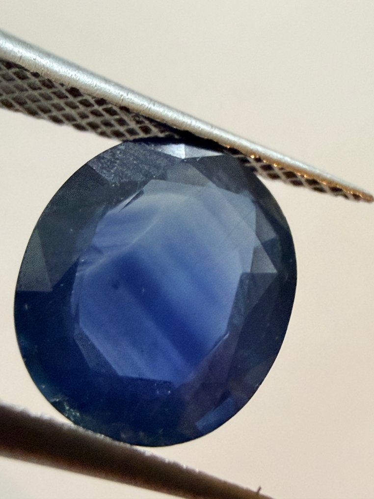 Blå Safir  - 3.04 ct - Antwerp Laboratory for Gemstone Testing (ALGT) #1.0