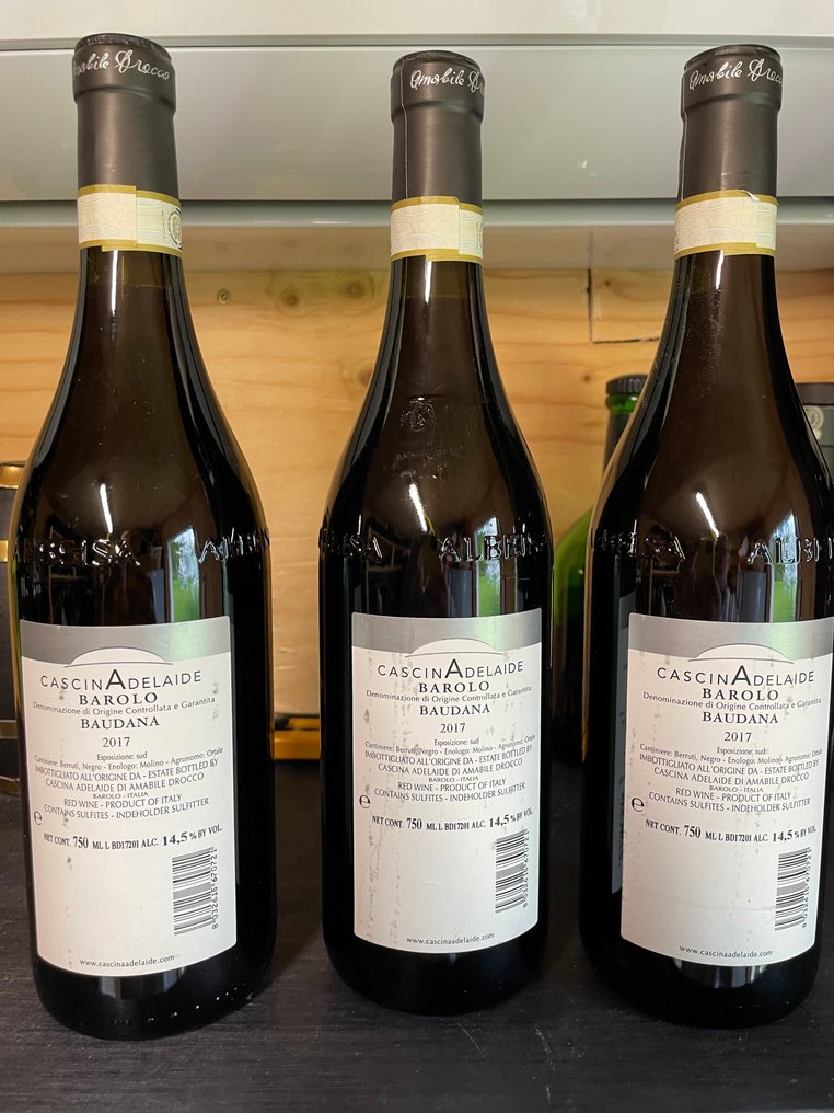 2017 Cascina Adelaide Baudana - Barolo DOCG - 3 Pullot (0.7 L) #1.0