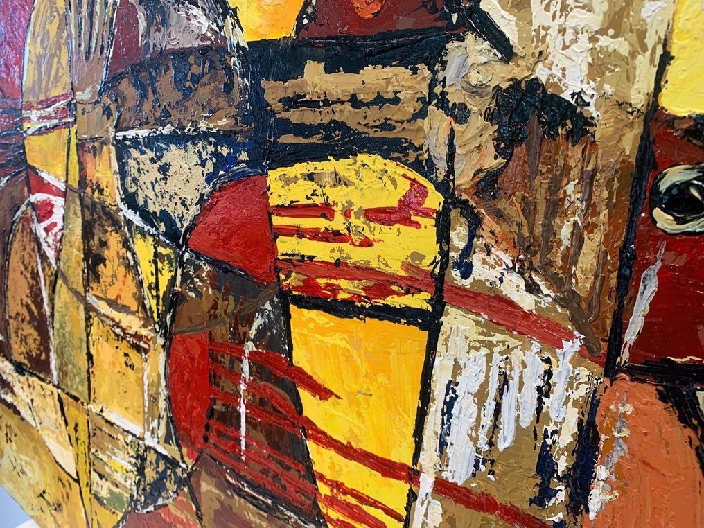 Nguyen Robert - Mouvement Marin 120 x 80 cm #2.1