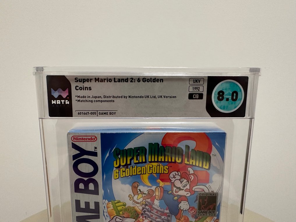 Nintendo - Gameboy Classic - Rare Opportunity! Super Mario Land 2: 6 Golden Coins (Game Boy, 1992) – WATA 8.0 CIB – Collector’s - Video game - In original box #2.1