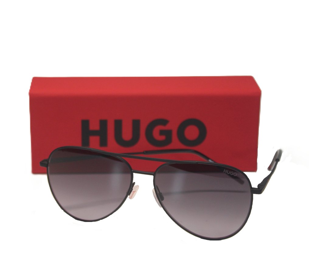 Hugo Boss - Hugo Boss - HG1318/S 0039O - schwarz, grau - Solbriller #3.2