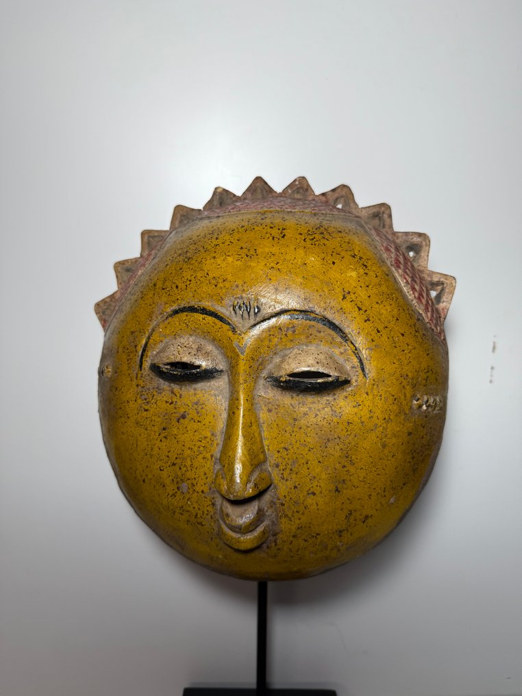 Csodálatos Baoule napmaszk - Baulé - Elefántcsontpart  (Nincs minimálár) #1.0