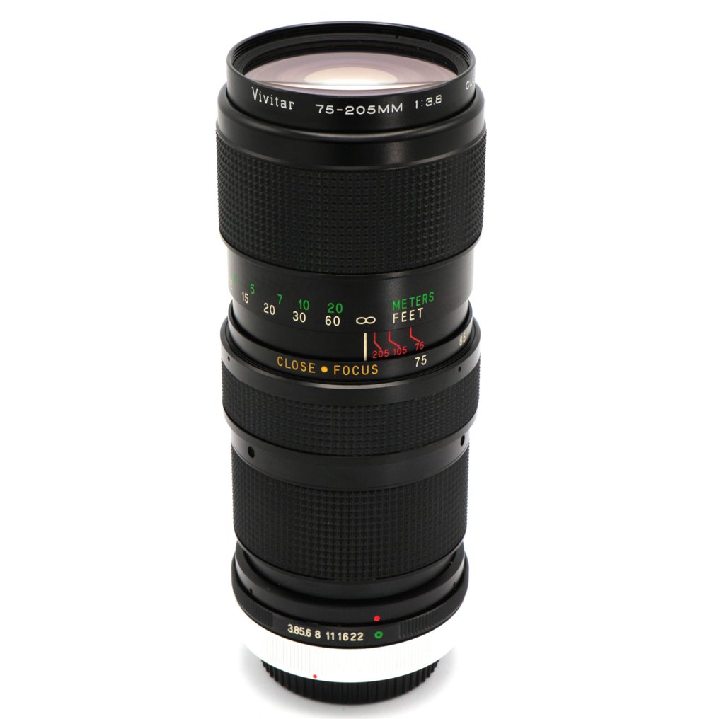 Vivitar 75-205mm f/3.8 Macro voor Canon FD 變焦鏡頭 #1.0