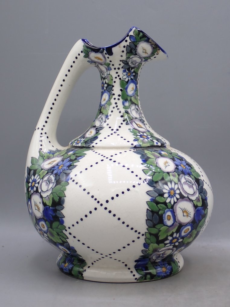 Ernst Wahliss - Ρίπτης - Ανθοστολισμός - Κεραμικό #3.2