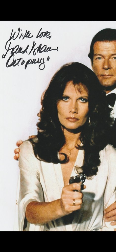 James Bond 007: Octopussy - Signed by Maud Adams (Octopussy) #3.2