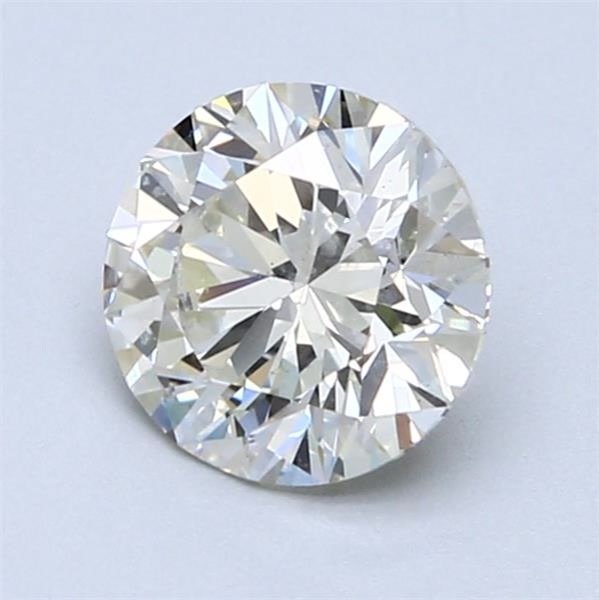 1 pcs Gyémánt  (Természetes)  - 1.40 ct - Kerek - K - SI1 - Nemzetközi Gemmológiai Intézet (IGI) - 3EX #3.2