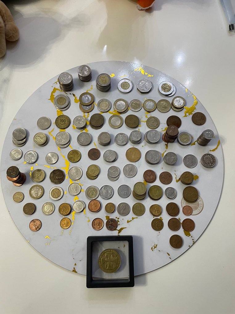 Världen. Collection of coins (Utan reservationspris) #1.0