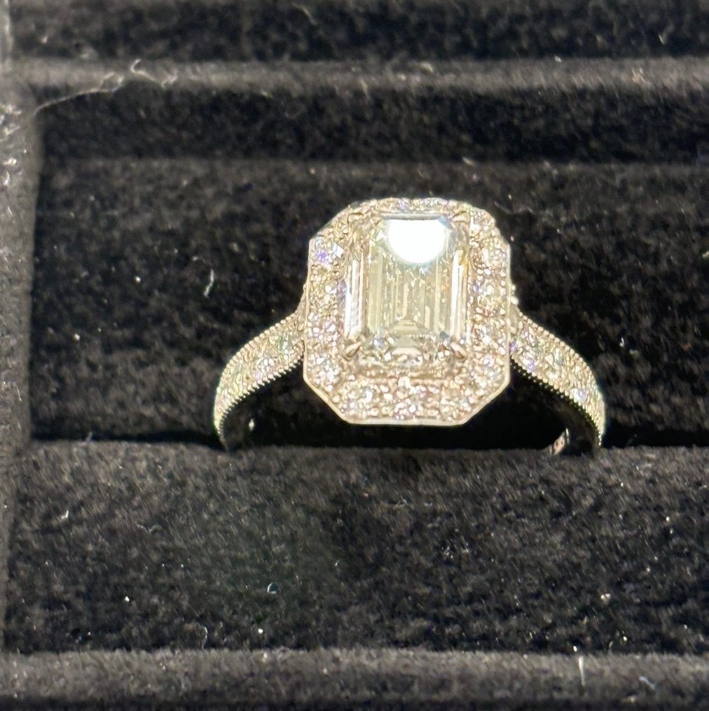 没有保留价 - 订婚戒指 - 14K包金 白金 - 2.83ct. tw. 钻石 (实验室培育) - 钻石 #2.1