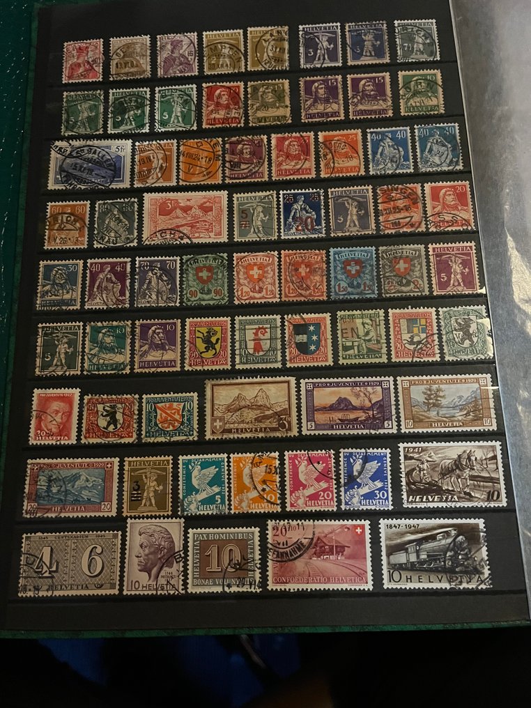 Schweiz 1854/2012 - Stempel #1.0