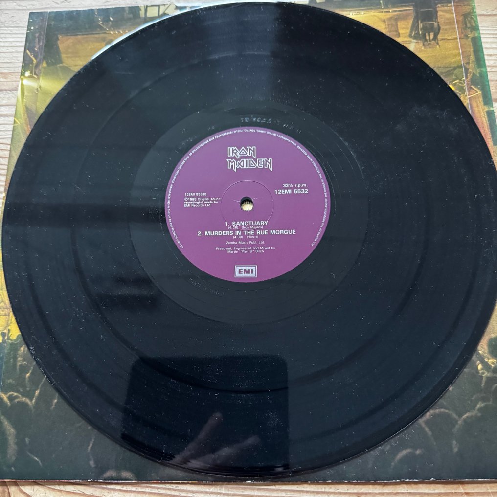 Iron Maiden - Running Free [UK first pressing] - 黑膠唱片 - 1985 #4.3