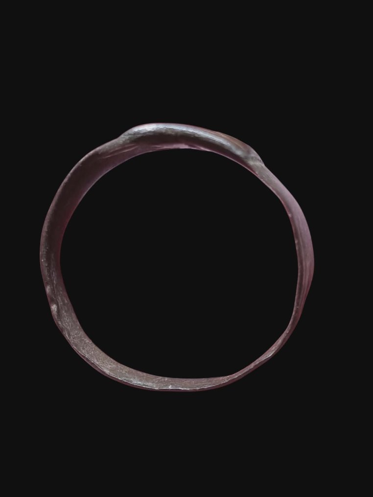 Medieval, Crusaders Era Bronze, Rare & Interesting Military Seal Ring  (No reserve price) #2.1