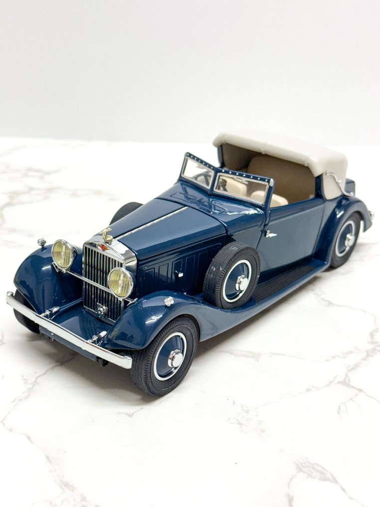 Danbury Mint 1:24 - Model car - Hispano-Suiza J12 Convertible – 1934 #1.0