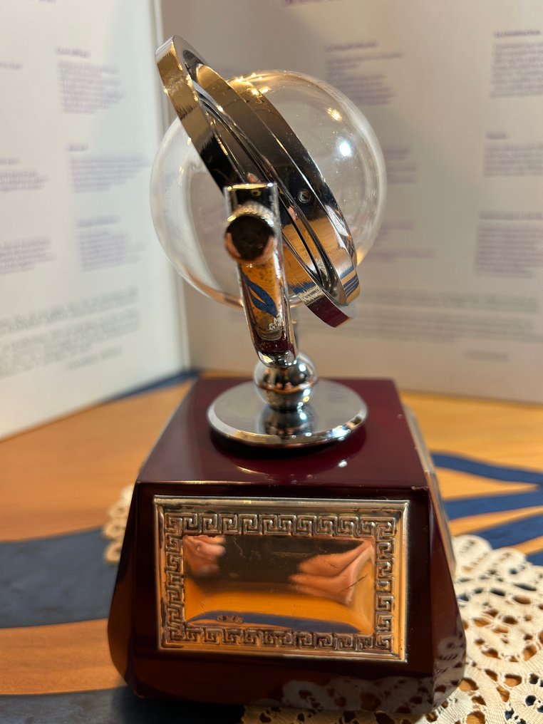 Cercle Tournant -   Ξύλο, Μέταλλο, Ασημί, λακας - 1970-1980 - Ρολόι σταθμού μετεωρολογίας #3.2