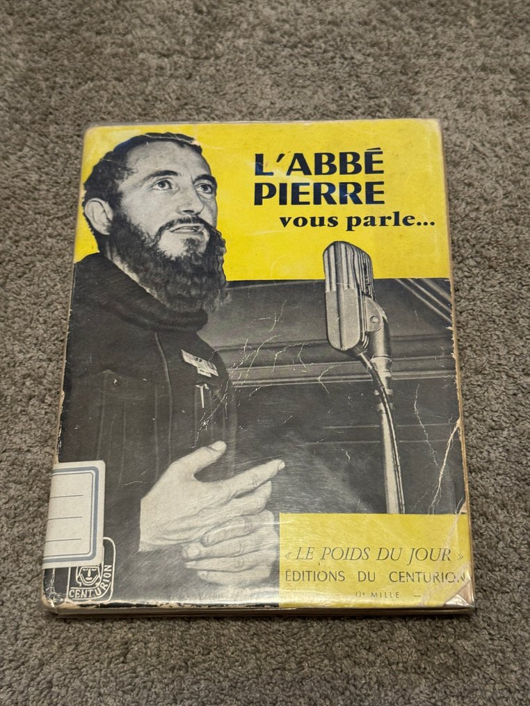 Abbé pierre - Livre signé Abbé Pierre - 1955 #2.1