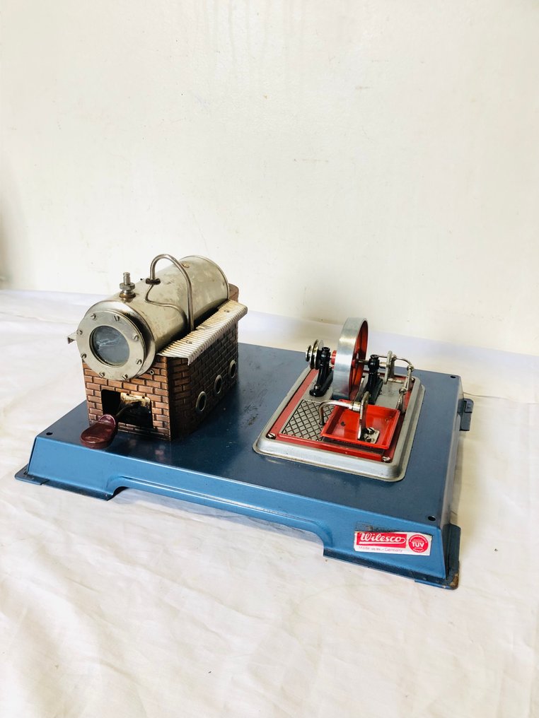 Ατμομηχανή - Machine à vapeur Wilesco germany - Μέταλλο, Ορείχαλκος - 1970-1980 #4.3