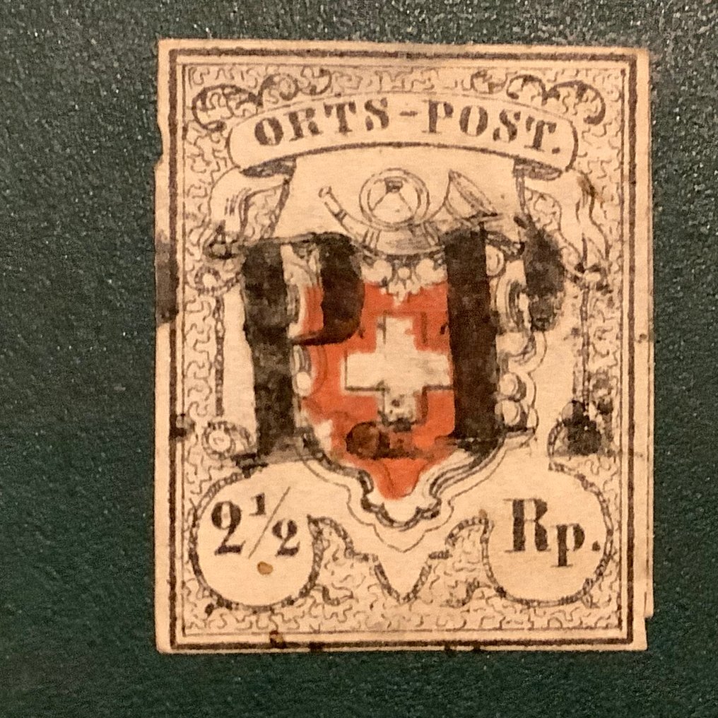 Suisse 1850/1851 - Orts Post - Zumstein 13 I / Michel 5 I #2.1