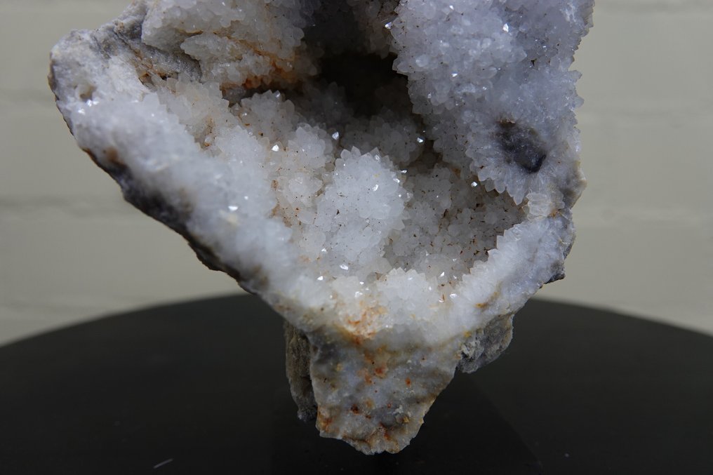 Sphalerite tower na standardzie. Eksponat taksydermiczny (całe ciało) - Sugar druzy - 21 cm - 13 cm - 11 cm - 1 #1.0