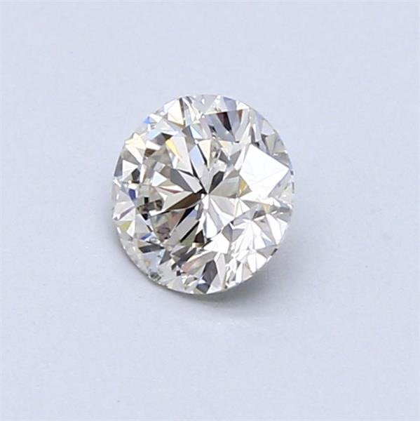 没有保留价 - 1 pcs 钻石 (天然) - 0.50 ct - 圆形 - J - SI1 微内含一级 - 美国宝石研究院(GIA) #3.2