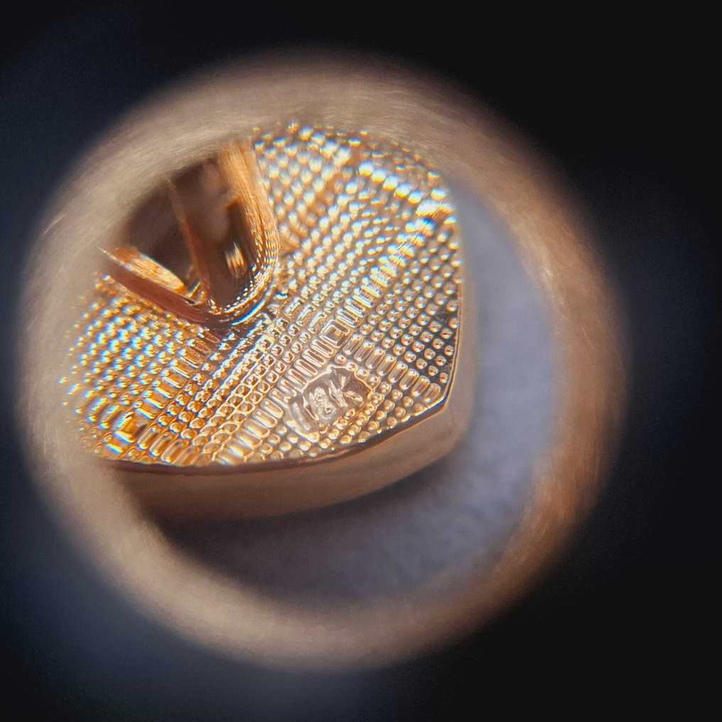 18K金箔。 - 袖扣 - 保时捷 #1.0