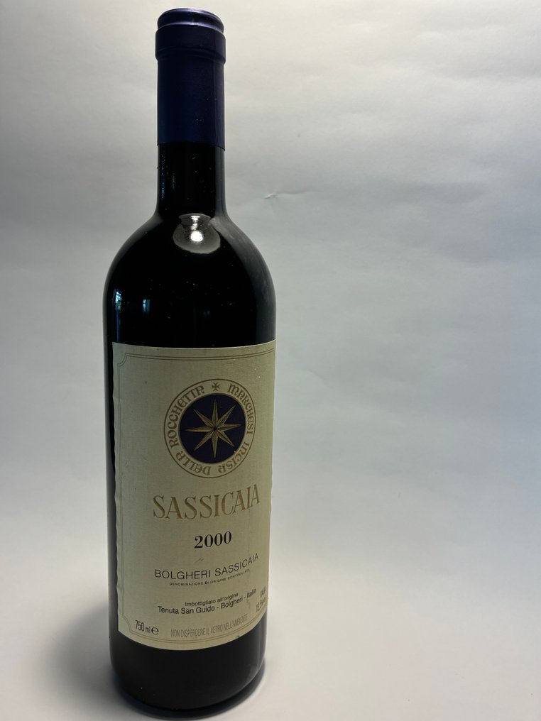 2000 Tenuta San Guido, Sassicaia - Super Tuscan - 1 Bottiglia (0,75 litri) #4.3