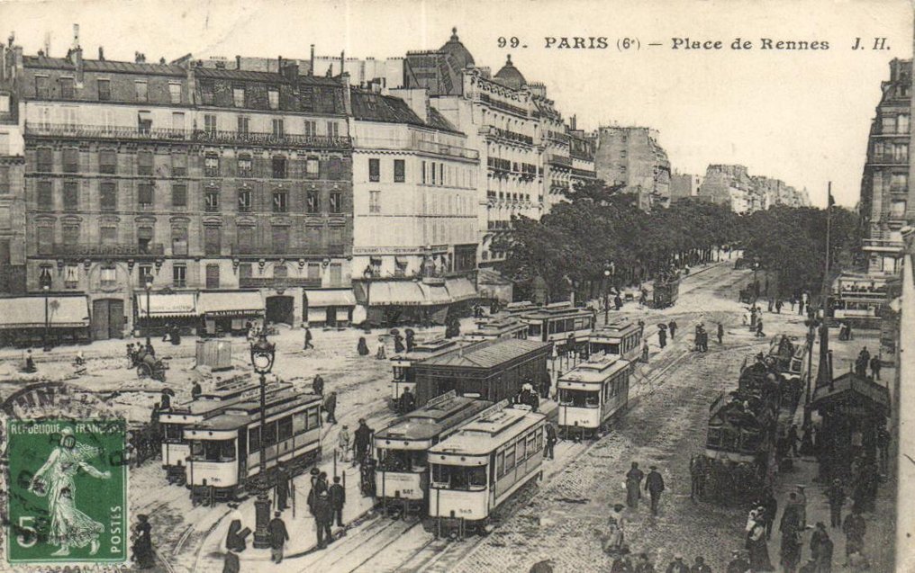 法國 - 巴黎 - 精美收藏品 - 包括生动的街景、酒店、交通、街道、小型版画等。 - 明信片 (114) - 1900-1930 #4.3