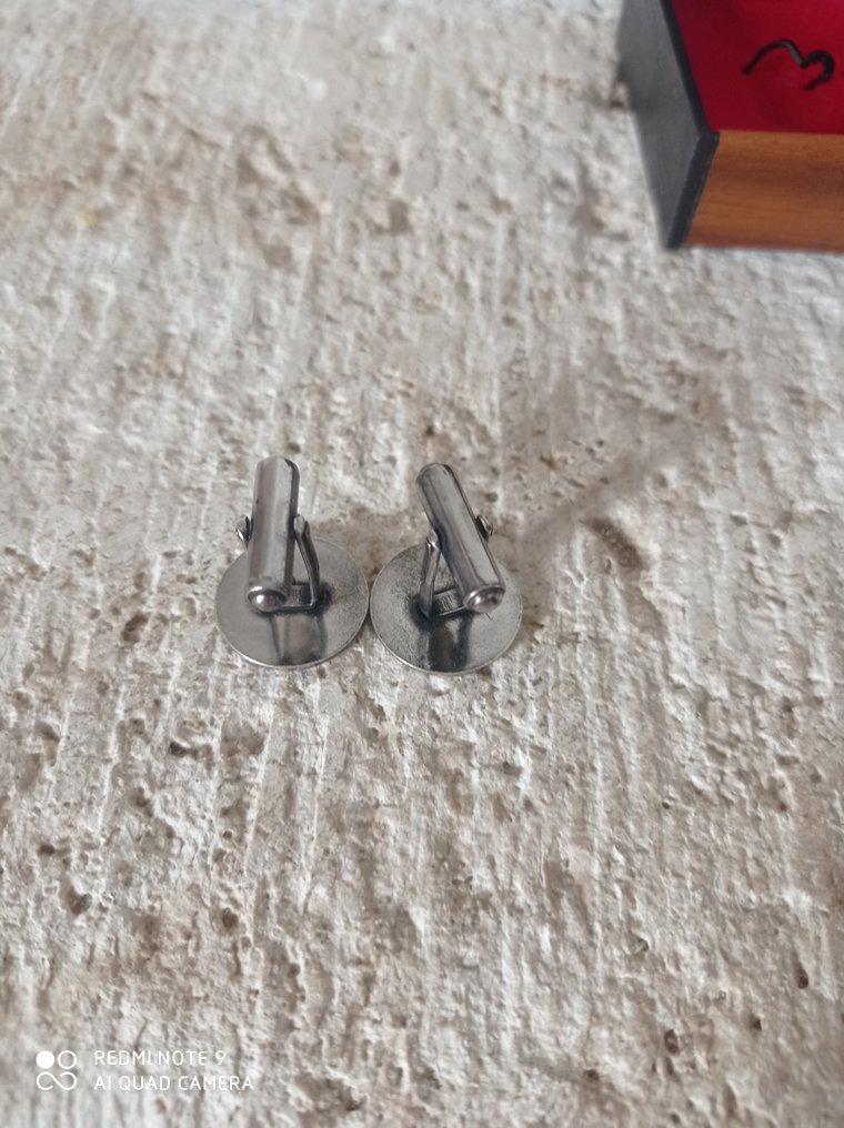 Silver - Cufflinks - Portrait of Nefertiti #3.2