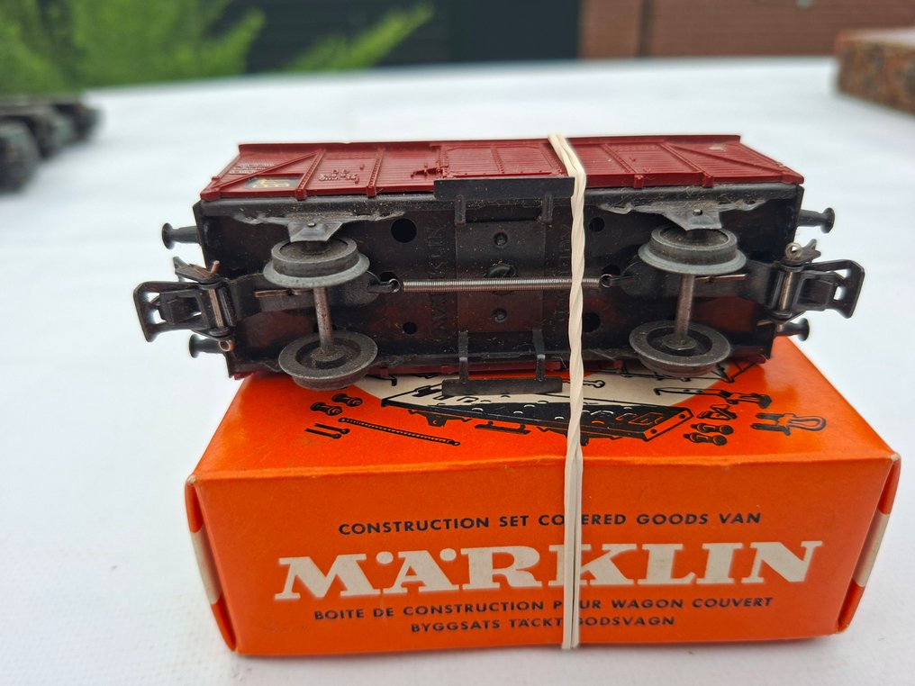 Märklin H0 - 4902 - Unitate tren (26) - Condiție este rezonabilă până la bună, locul este unul vechi din anii '60, câteva vagoane de - DB #1.0