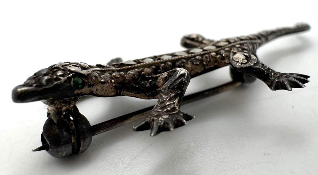 Zonder minimumprijs - Broche Zilver #3.2