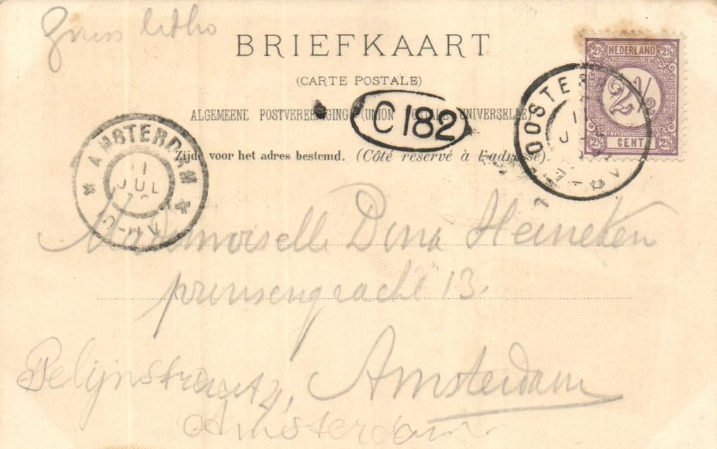Netherlands - Before 1900 - Beautiful!!! - All stamped, with a few art cards and a few lithographs. - Postcard (43) - 1896-1899 #3.2