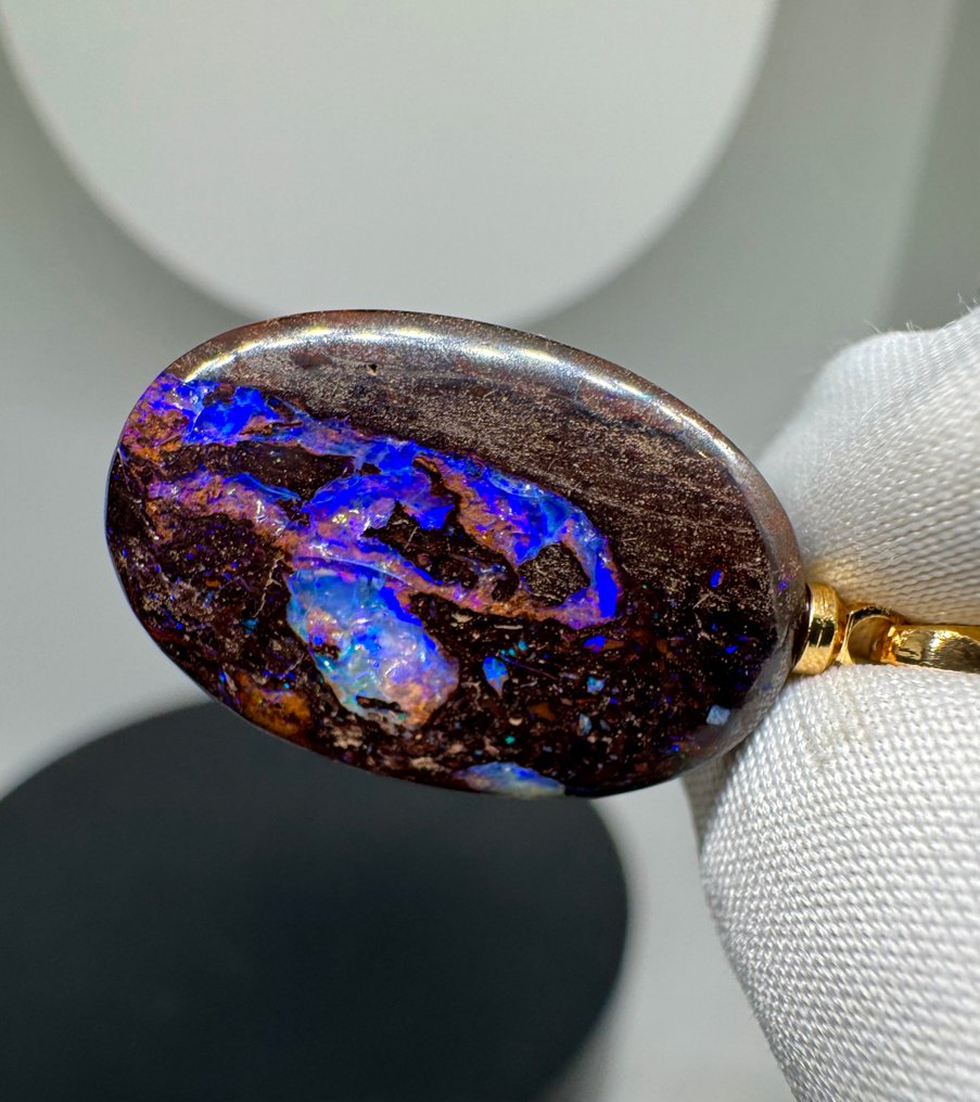 Opal Pandativ - Înălțime: 30 mm - Lățime: 14 mm- 2.51 g - (1) #2.1