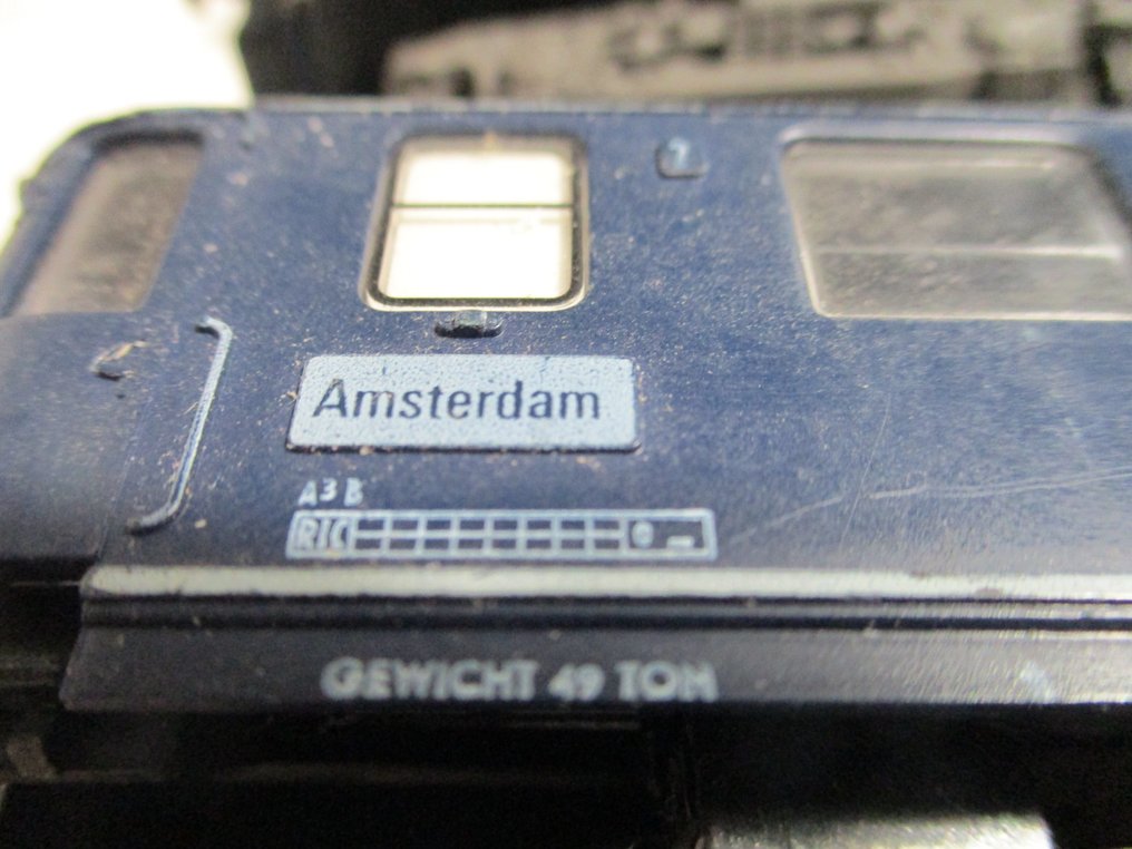 Fleischmann H0轨 - 5154 - 模型火车客运车厢 (6) - 一套6节蓝色D车厢 - NS #1.0