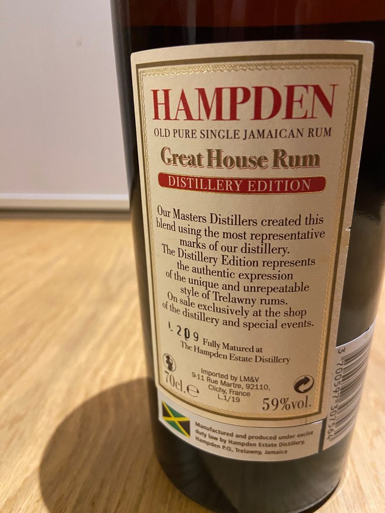 Hampden - Great House - b. 2019 - 70cl #3.2