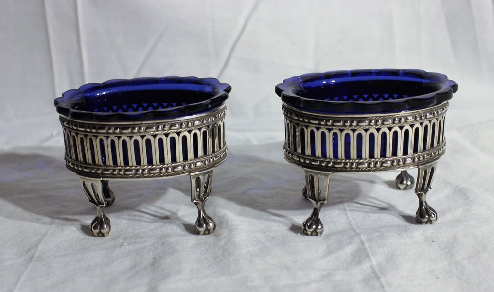 Solniczka (2) - Srebro pr. 934 - wiek XVIII #1.0